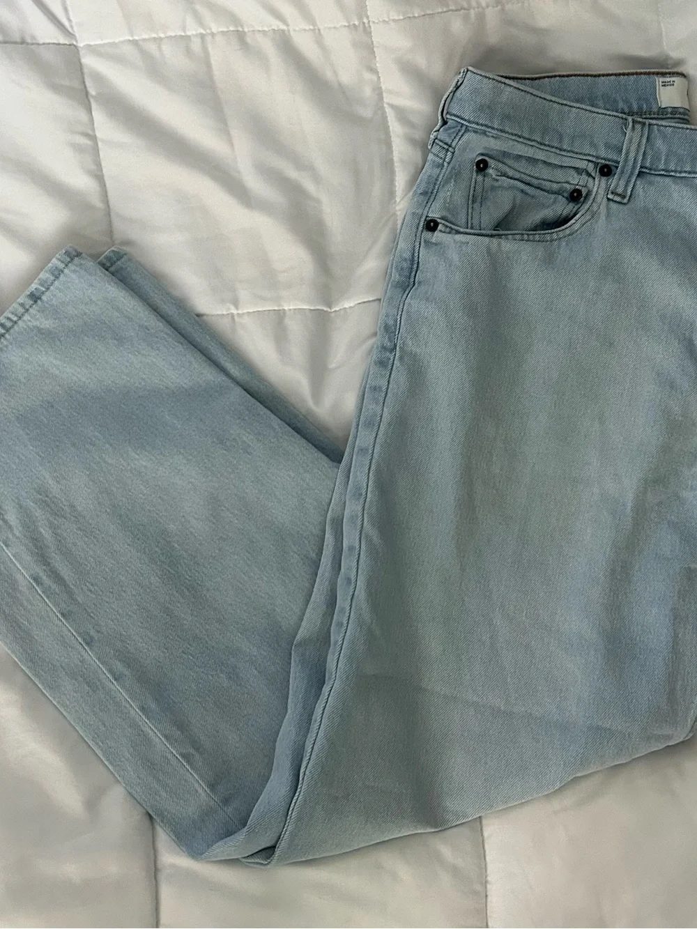 Hollister Light Wash Baggy Men’s Jeans